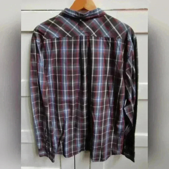 Levi's Men's Plaid Cotton Blend Button Down Shirt | Size Large - Picture 2 of 5
